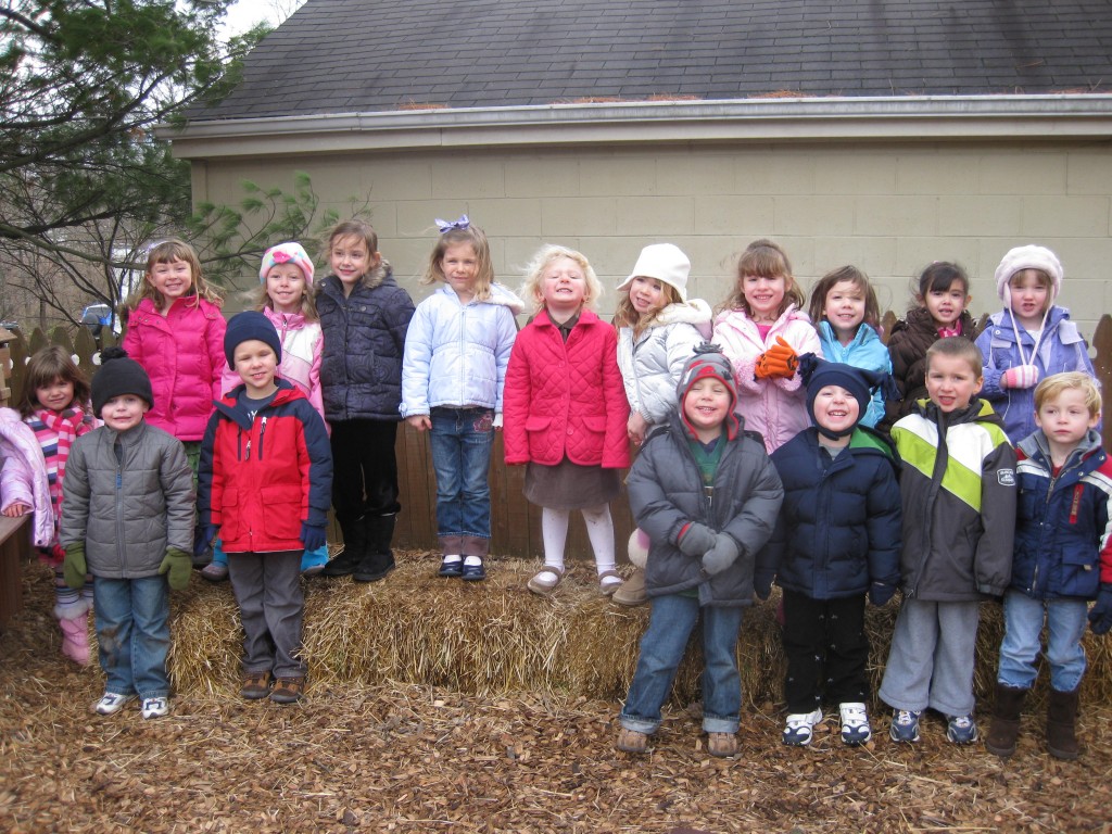 PreK on a WINDY day!