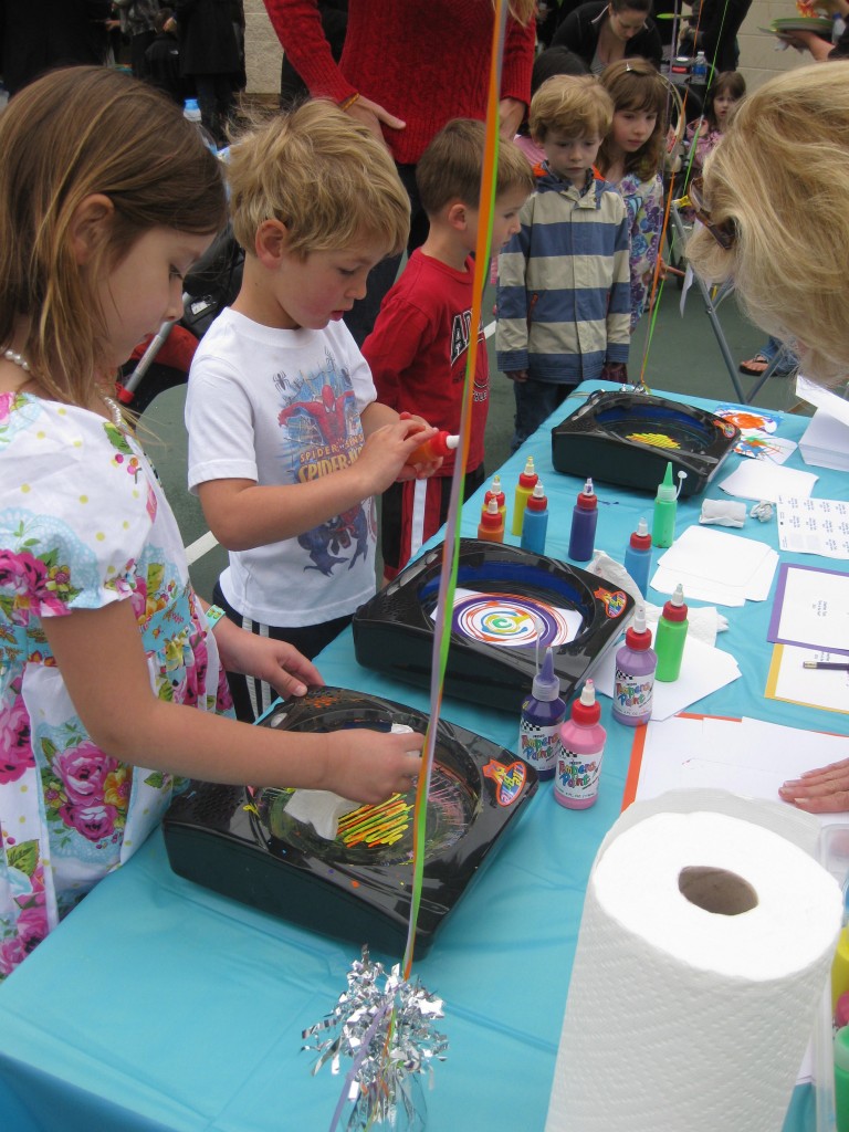 Spin Art with Ms. Penny