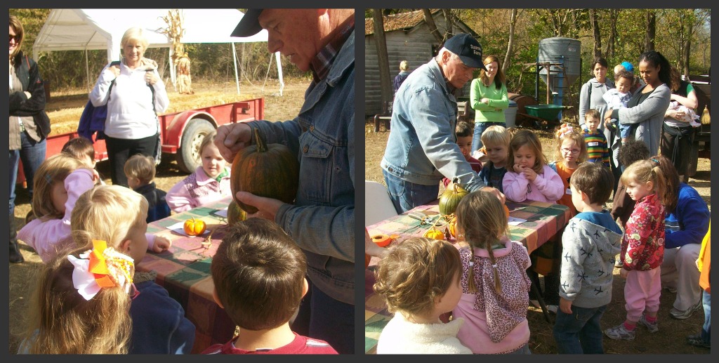 Everybody loves to pick pumpkins!