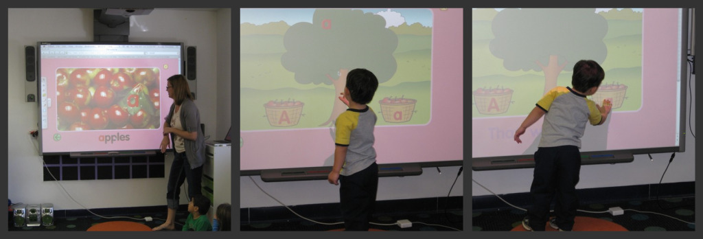 Our SmartBoard is up and running for all kinds of learning fun!