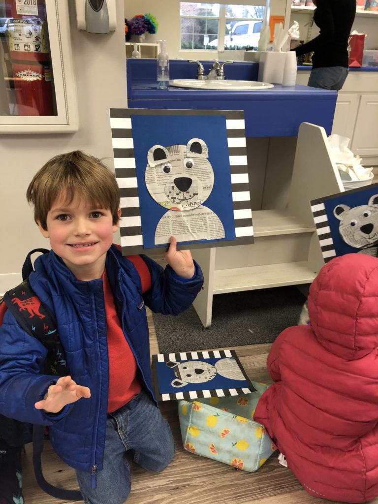 Creative Tots Preschool Polar Bear Craftivity