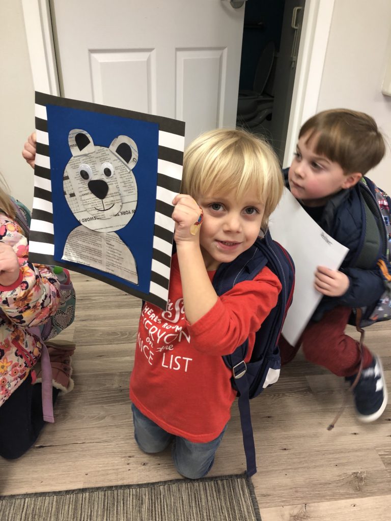 Creative Tots Preschool Polar Bear Craftivity