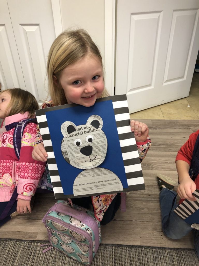 Creative Tots Preschool Polar Bear Craftivity